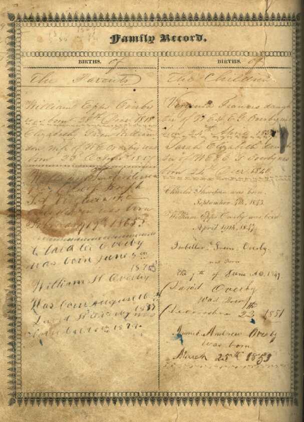 Second Page of Records