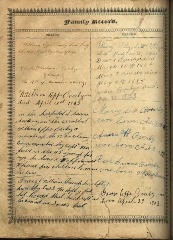 Fourth Page of Records